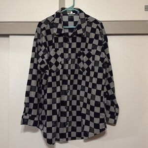 Checkered Shacket